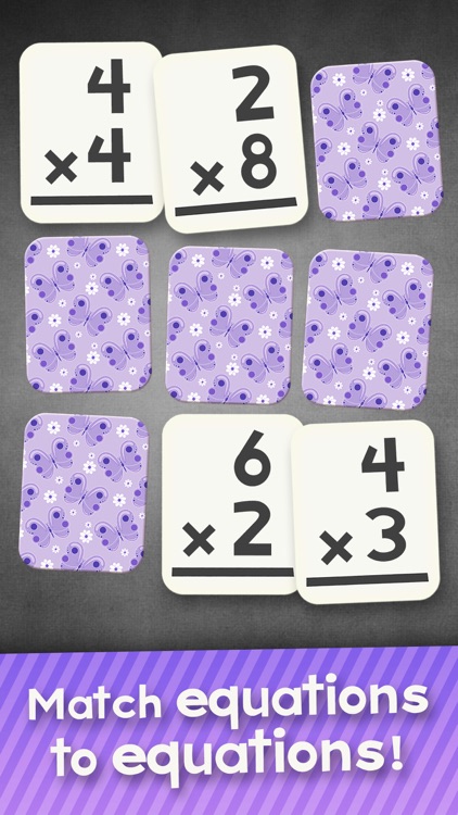 Multiplication Flash Cards Games Fun Math Problems screenshot-3