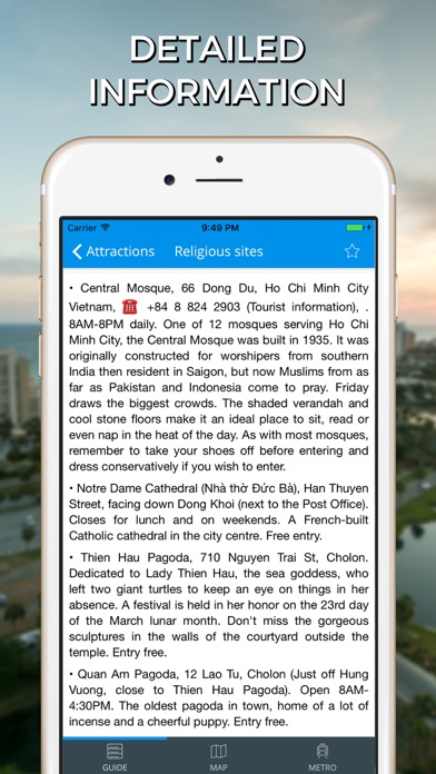 How to cancel & delete Ho Chi Minh Travel Guide with Offline Street Map from iphone & ipad 2