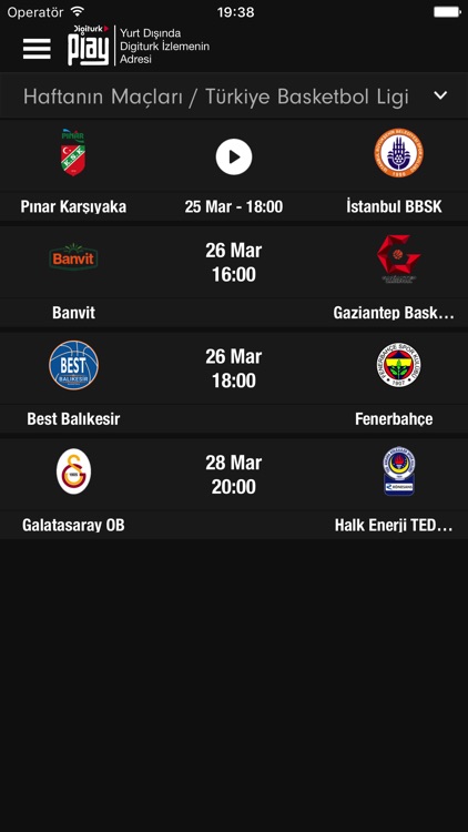 Digiturk Play Yurt Dışı