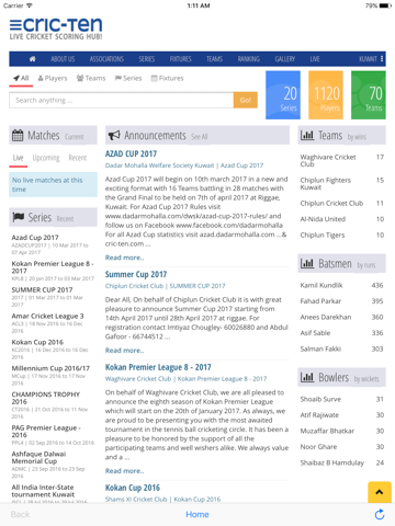 CRIC-TEN.com Live - náhled
