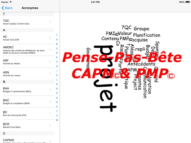 PMPReminder : Aide-mémoire PMP© CAPM© for iPad(圖4)-速報App