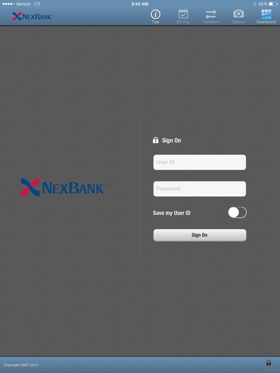 NexBank for iPad screenshot-4