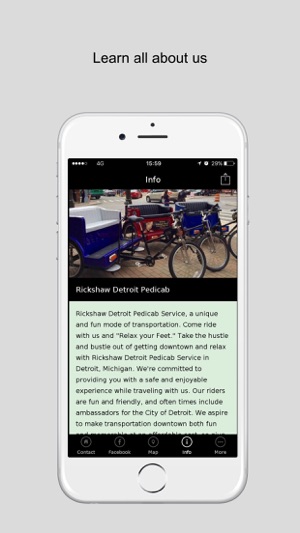 Rickshaw Detroit Pedicab(圖1)-速報App