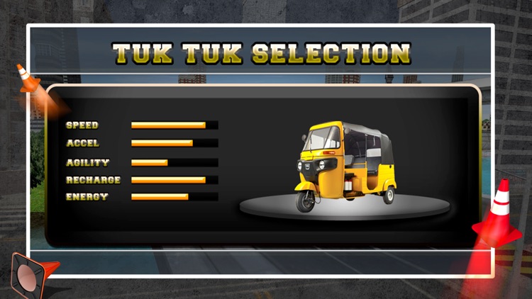 Tuk Tuk Rikshaw Transporter 3d Parking