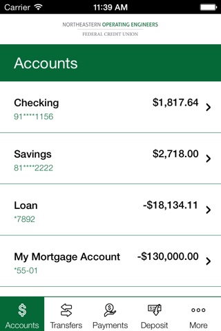 NOEFCU Mobile Banking screenshot 3