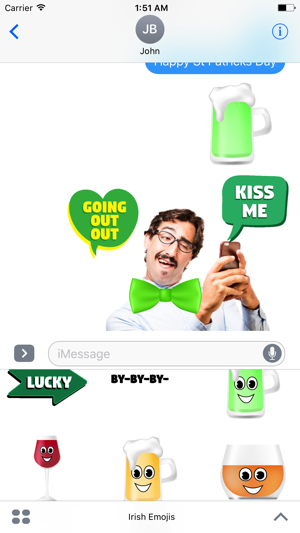 Irish Emojis(圖3)-速報App