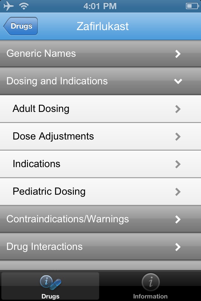 Micromedex Drug Reference screenshot 4