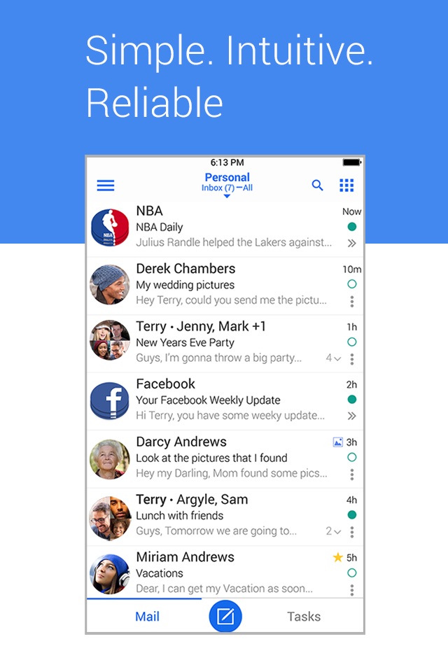 Blue Mail - Email | Calendar screenshot 3