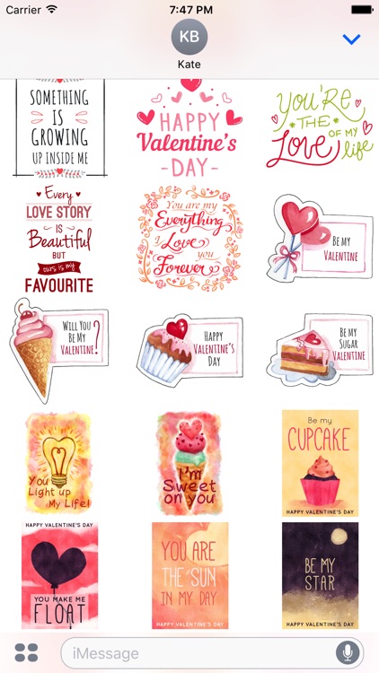 Valentine Big Pack Stickers screenshot-3