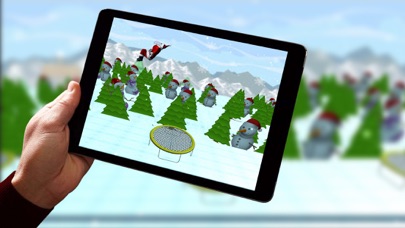 How to cancel & delete Christmas Santa Game : Trampoline Santa 2017 from iphone & ipad 3
