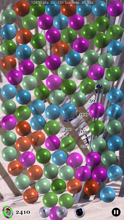 99 Bubbles Blitz HD screenshot-3