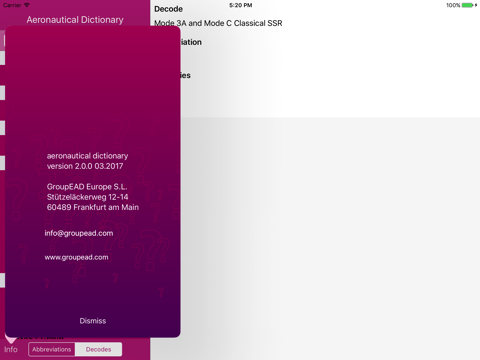 Aeronautical Dictionary screenshot 4