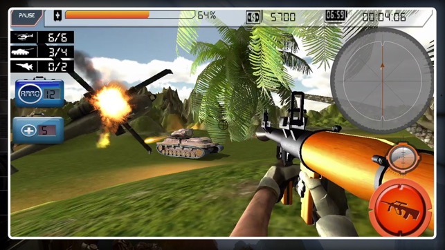 Bazooka Tank Shooting Sniper Games Version Pro(圖4)-速報App