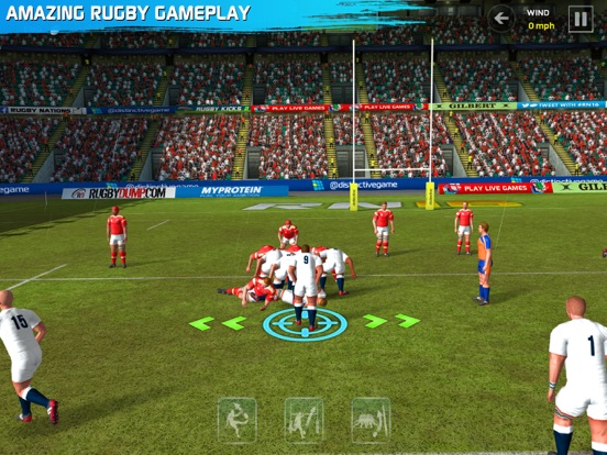 Rugby Nations 16 на iPad