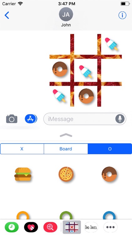 Tic Tac Toe Stickers & Game + screenshot-3