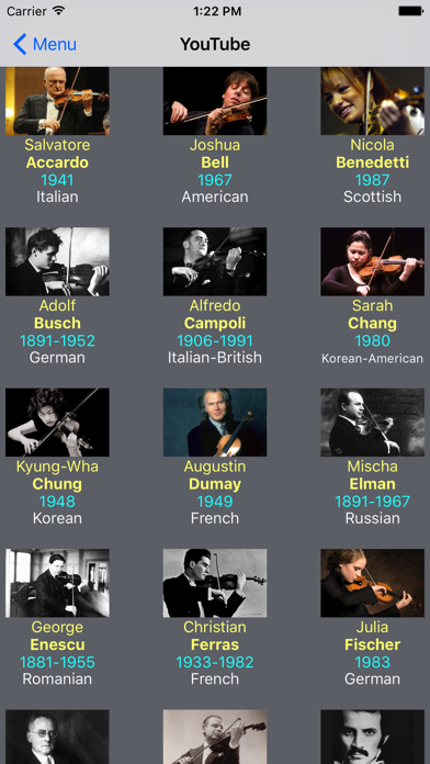 How to cancel & delete Famous Violinists from iphone & ipad 2