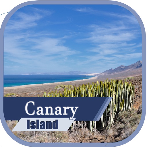 Canary Island Travel Guide & Offline Map icon