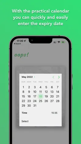 Game screenshot Oops - Expiration Date Tracker hack