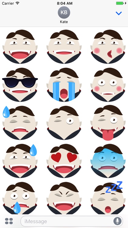 Vampire Halloween Stickers