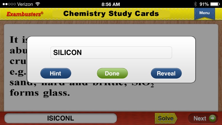 GCSE Chemistry Prep Flashcards Exambusters