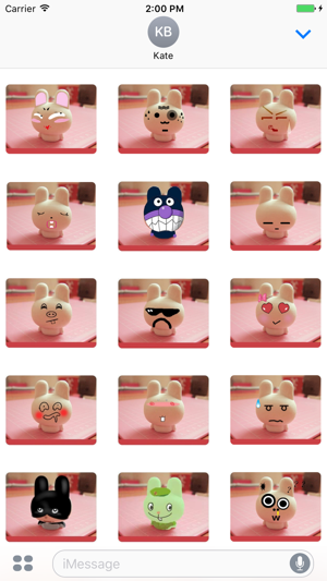 Porelain Rabbit stickers(圖2)-速報App