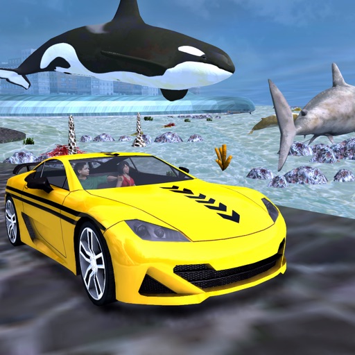 Underwater Taxi – City Cab Driving Challenge Game Icon