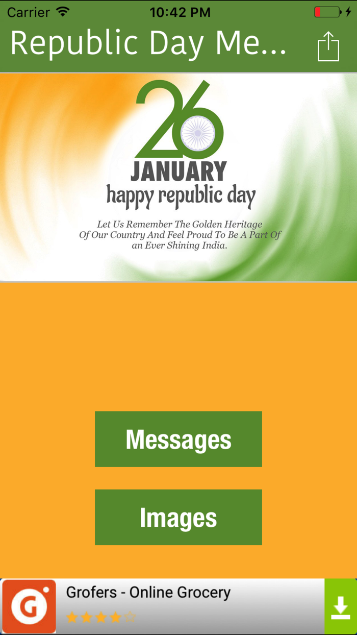 Republic Day Messages And Images-26 January