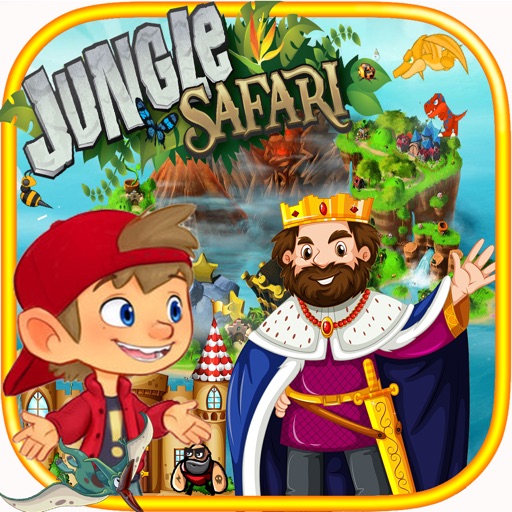 Super King Jump Safari World iOS App