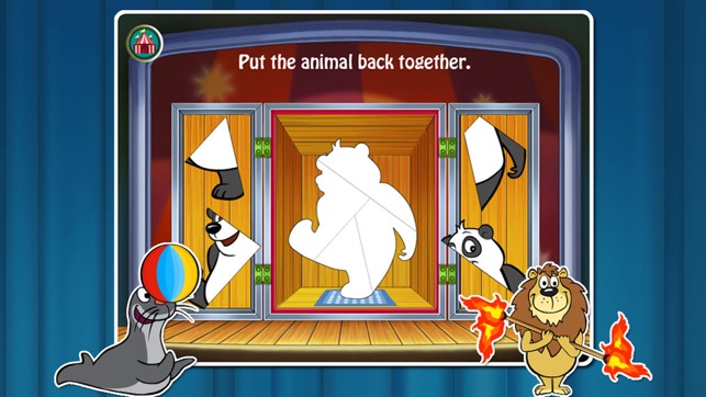 Animal Preschool! Circus- Educational app for kids(圖2)-速報App