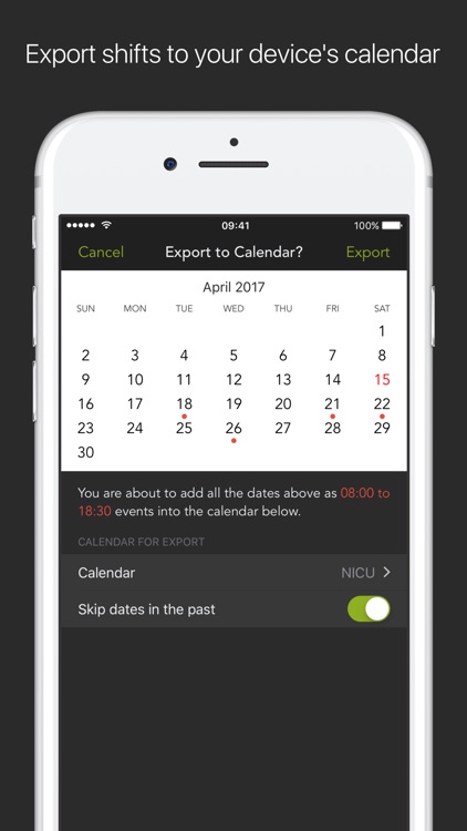 Shifty - Unpredictable Work Schedules and Events screenshot-3