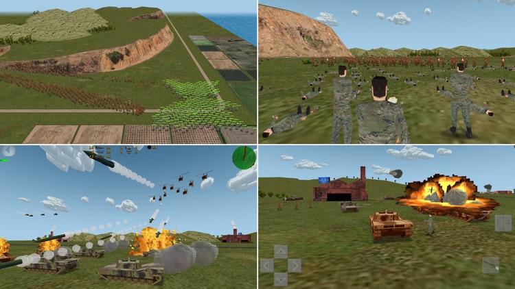 Tank Island 3D - Strategy game