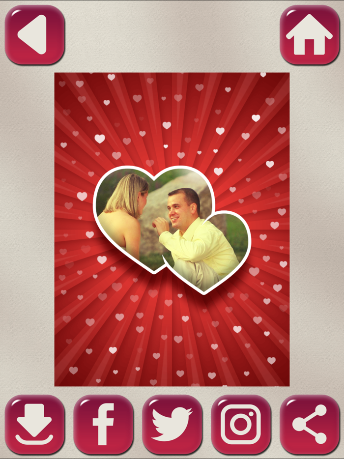 My Valentines Day Card Creator with HD Love Frames