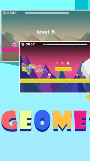 Geometry Hero Run - Free Chameleon Dash 