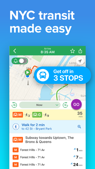 NYC Transit: MTA Subway & Bus Screenshot