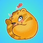 Wild Cat Pallas Stickers