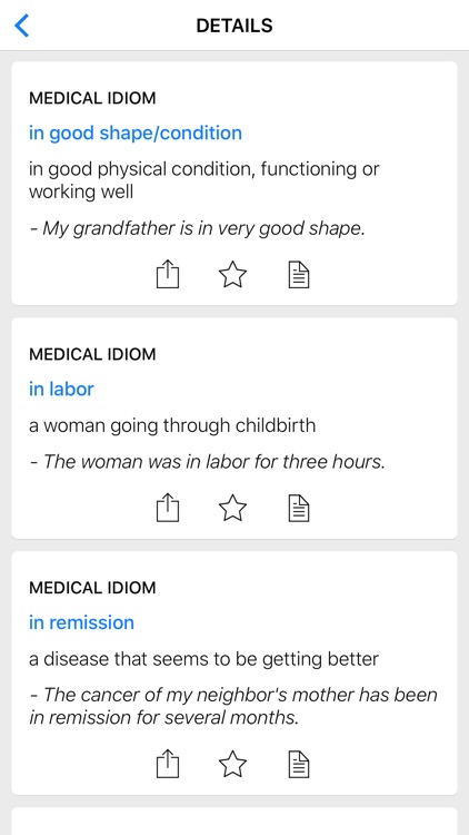 Legal & Medical idioms