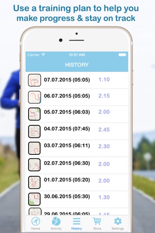 GPS Running Workout Tracking with Calorie Counting screenshot 4