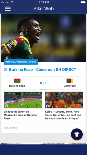 CAN2017 : Coupe d'Afrique des Nations 2017(圖2)-速報App