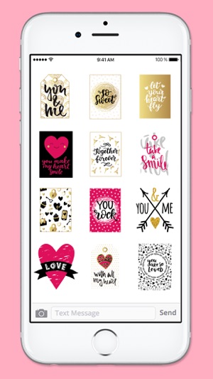 Love Notes Valentines Day Sticker Pack(圖5)-速報App