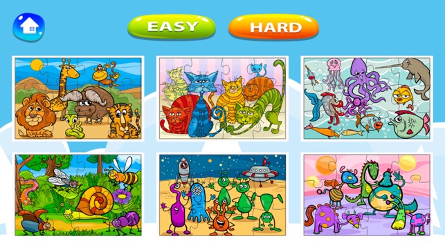 Cartoon Puzzle for Kids Jigsaw Puzzles Game free(圖3)-速報App