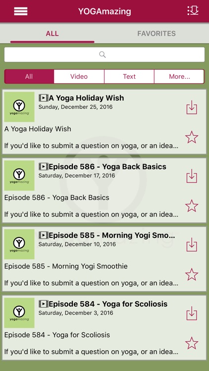 YOGAmazing - Yoga Video App