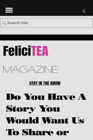 Felicitea Magazine screenshot 2