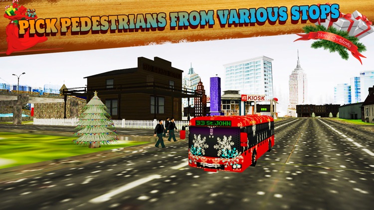 Christmas Party Snow Coach Bus Simulator Pro 2016