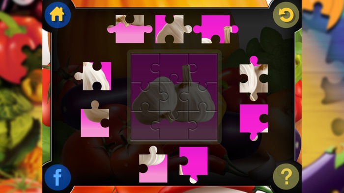 Jigsaw Puzzle for Vegetables