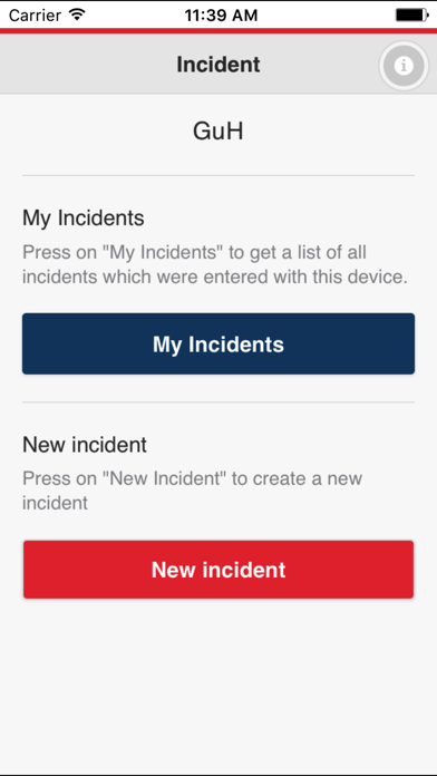 FM Incidents screenshot 2