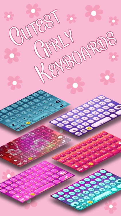 girly keyboard theme