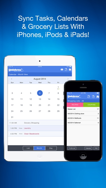 Mom's Daily Planner - Family Organizer + Coupons screenshot-3