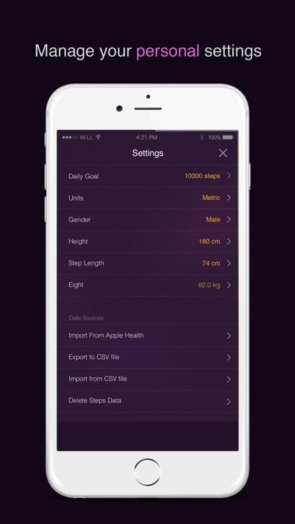StepUp ~ Steps counter, Pedometer & tracking step