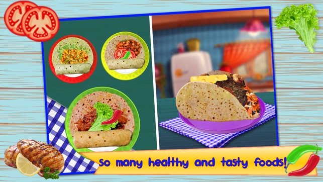 Mexican Food Chef-Make Taco, Burrito & Tortilla(圖4)-速報App