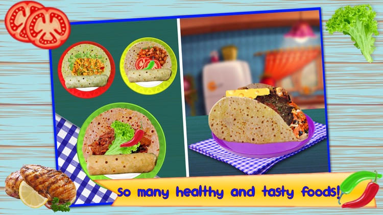 Mexican Food Chef-Make Taco, Burrito & Tortilla screenshot-3